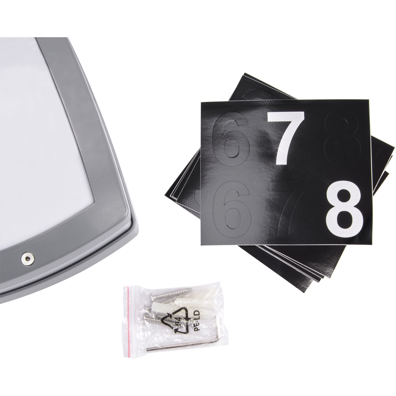 SOLINA LED L 8W GREY NW – Obrázok 4