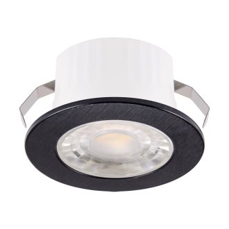 FIN LED C 3W BLACK NW