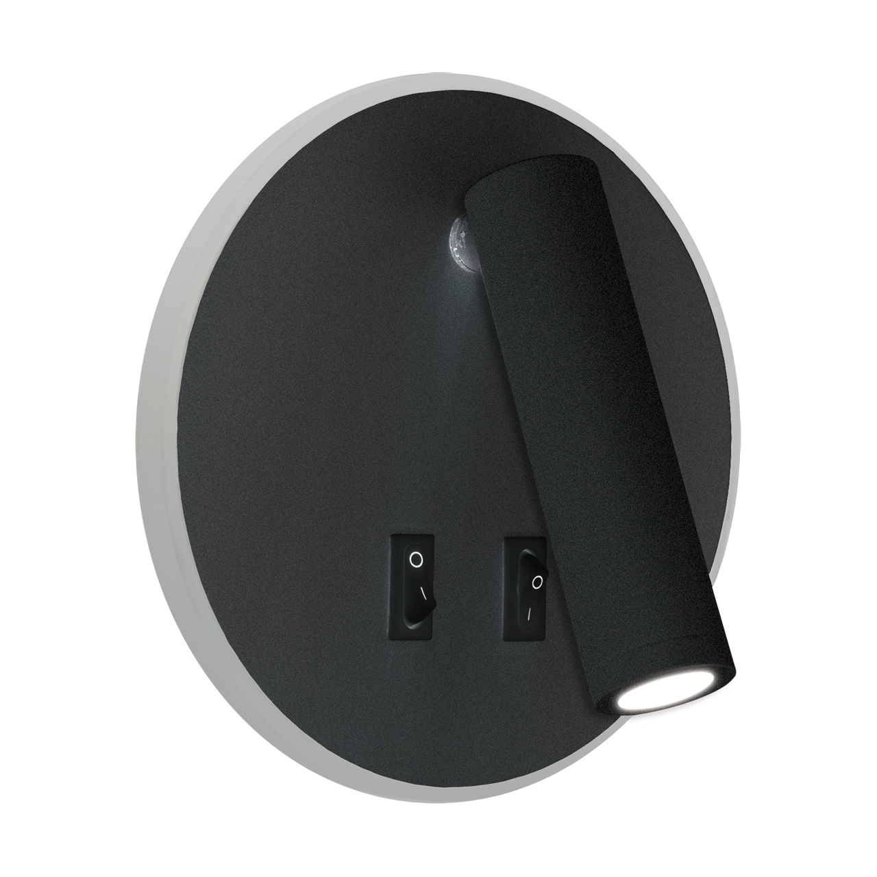 OTELLO LED C 6W+3W BLACK – Obrázok 3