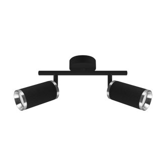 FRIDA SPT GU10 2I BLACK/CHROME