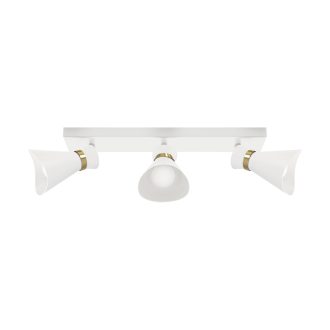 LORETA SPT E14 3L WHITE/GOLDEN