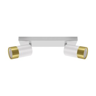 PUZON SPT GU10 2L WHITE/GOLDEN
