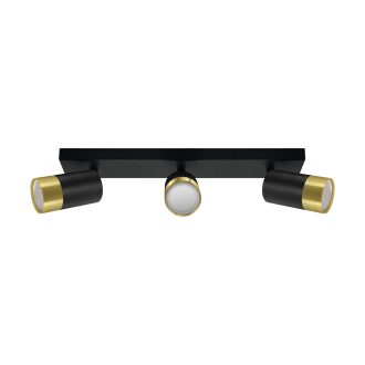 PUZON SPT GU10 3L BLACK/GOLDEN