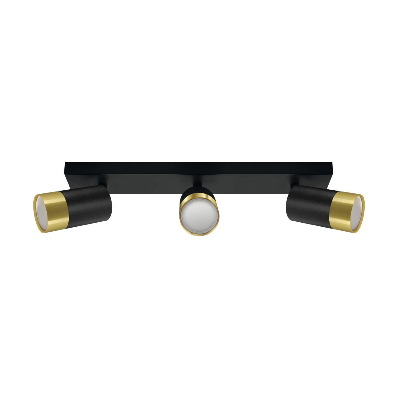 PUZON SPT GU10 3L BLACK/GOLDEN