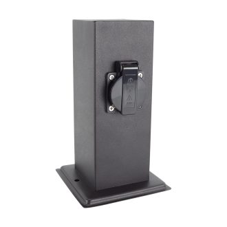PORT 22 2x230V D BLACK