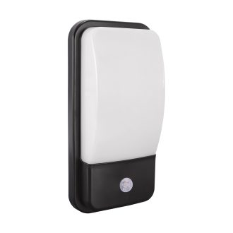 ALBIN LED PIR 14W BLACK NW