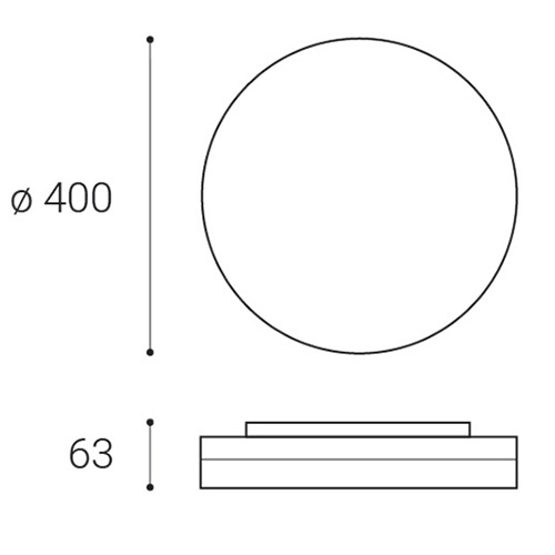ROUND II 40 30W 3000K/3500K/4000K – Obrázok 2
