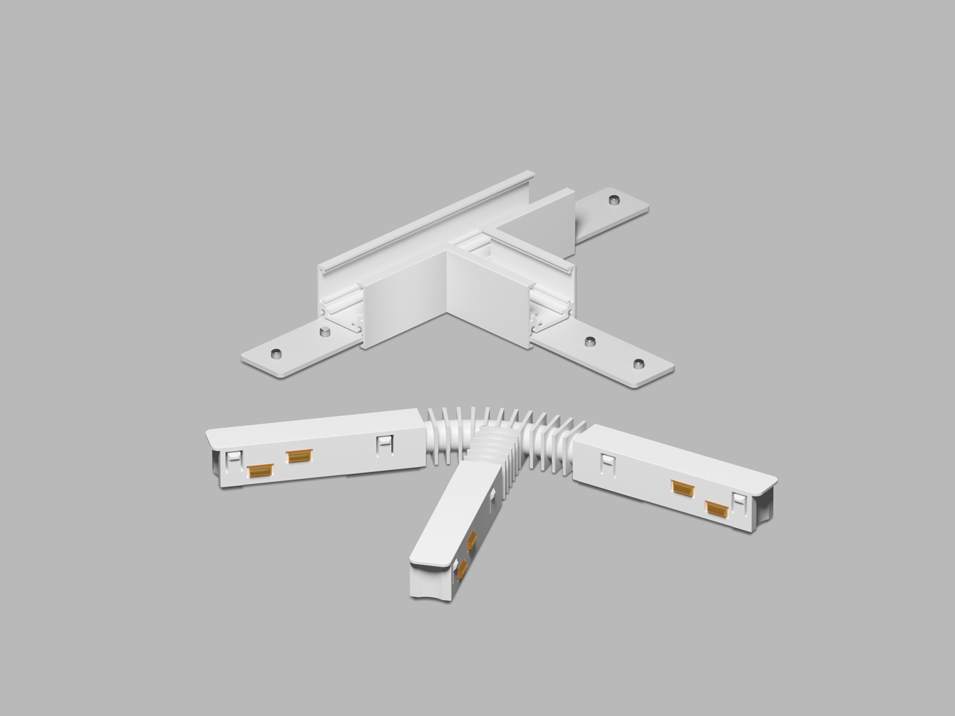 MAG II LOW T-CONNECTOR, W DALI
