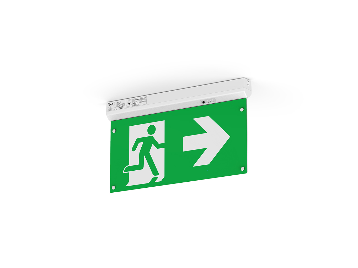 SAFE ALL 2W 6000K Emergency 3h – Obrázok 3