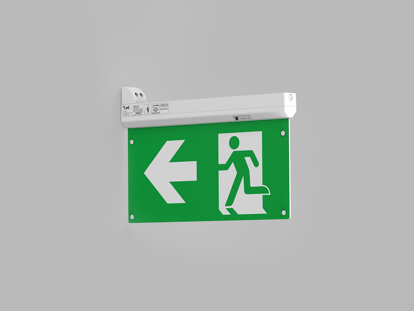 SAFE ALL 2W 6000K Emergency 3h – Obrázok 6