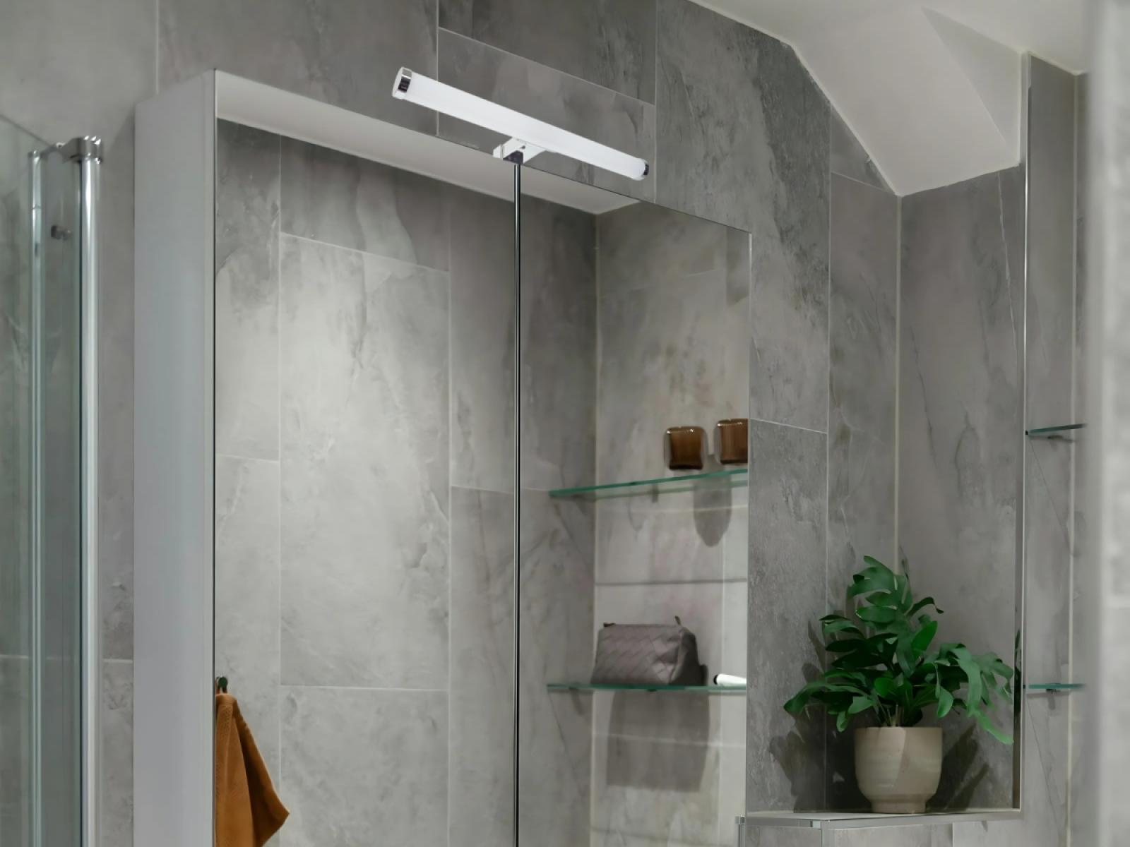 LED kúpeľňové svietidlo 8W / IP44 / 300 / 4000K - LNL7720/CH – Obrázok 10