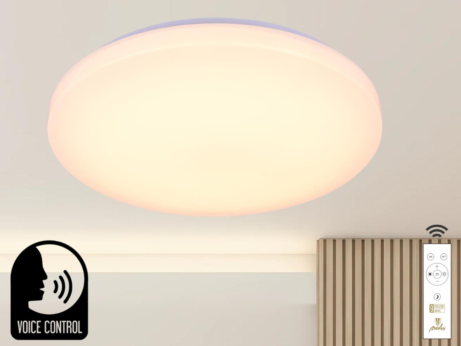 LED stropná lampa OPAL + DO + OVLÁDANIE HLASOM 48W – Obrázok 8