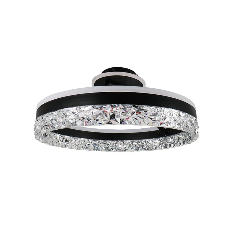 LED luxusné stropné krištáľové svietidlo s diaľkovým ovládačom 85W - TA1306/B – Obrázok 5