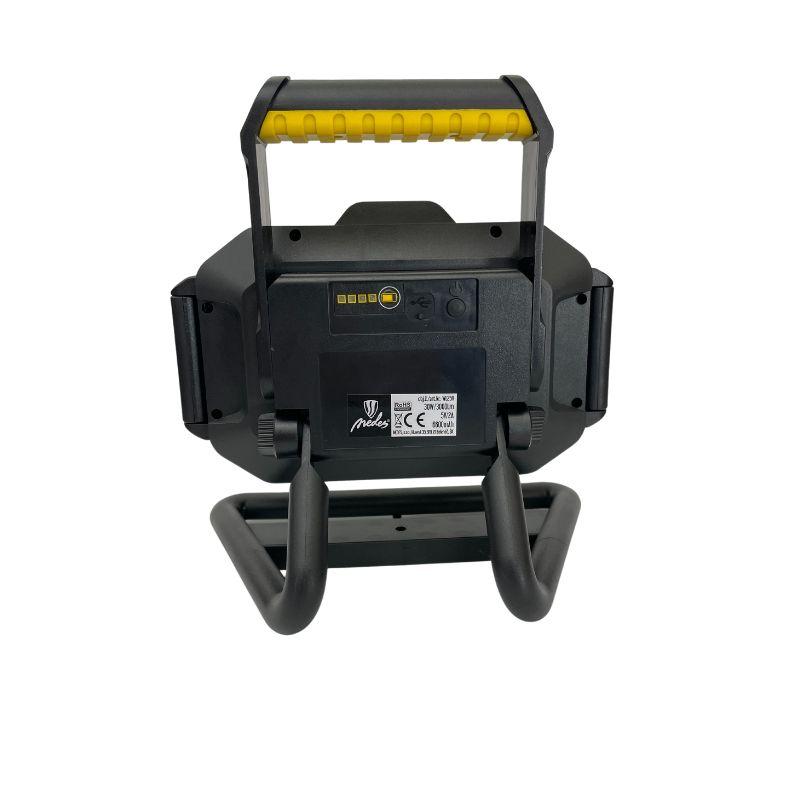 LED prenosné pracovné nabíjacie svietidlo 30W - WL25R – Obrázok 10