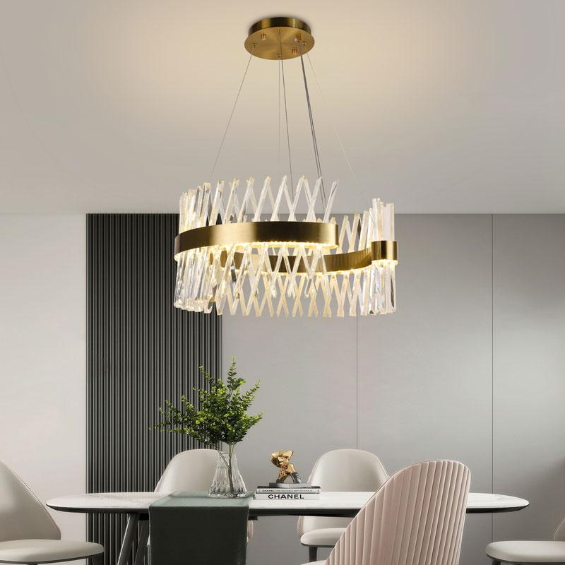 LED krištáľové svietidlo + diaľkový ovládač 130W - J6304/C – Obrázok 4