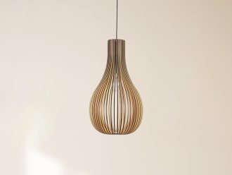 Závesný luster z masívneho dreva E27 / 310 - WRE091