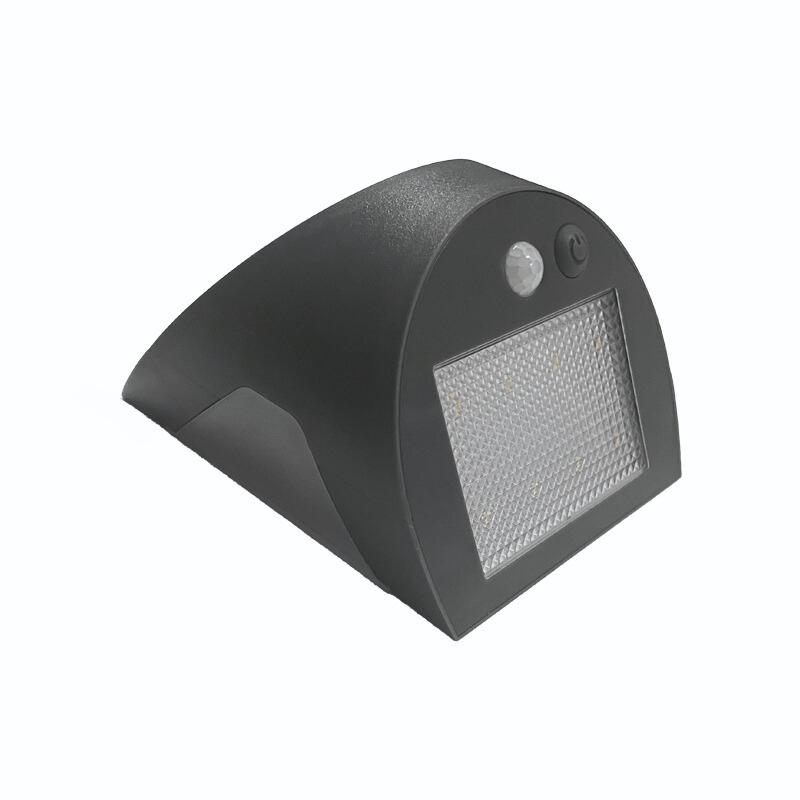 LED šedé nástenné solárne svietidlo 3W / 3000K / 4000K - LS225 – Obrázok 6