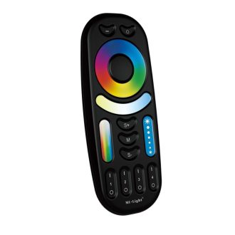 LED ovládač RGB Dual White - 4 okruhy čierny