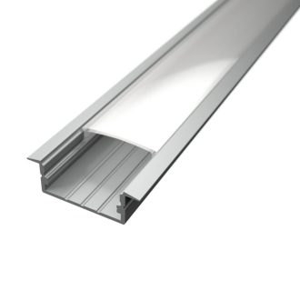 LED lišta zapustená S3 strieborná