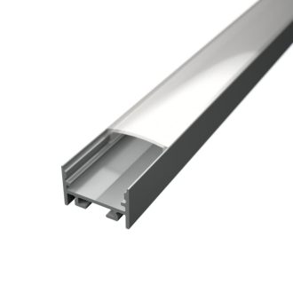 LED lišta povrchová S11 strieborná