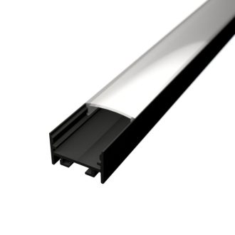 LED lišta povrchová S11 čierna