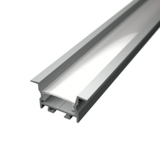 LED lišta zapustená R16 strieborná
