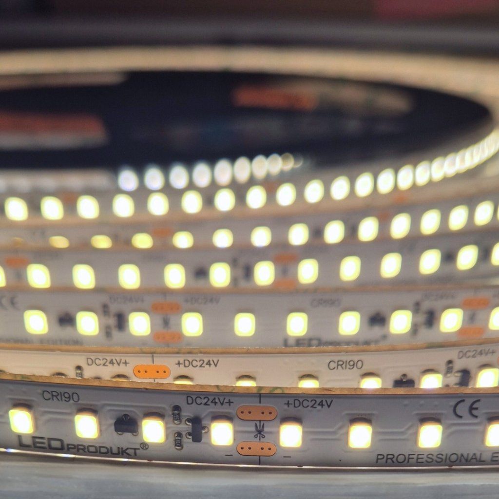 PROFI LED pásik 120LED/m SMD2835 14,4W/m prúd. driver neutrálna biela IP20 24V – Obrázok 5