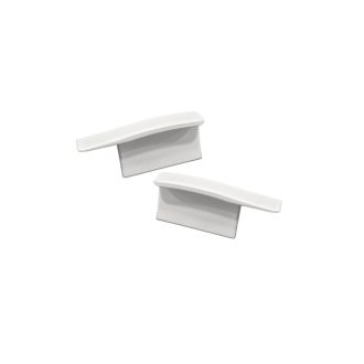 Koncovky LED lišta zapustená SDK 7 (2ks) - biele