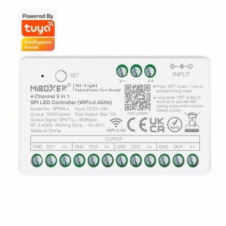 LED prijímač SPI 5 in 1 WIFI + 2,4G - 4 okruhy
