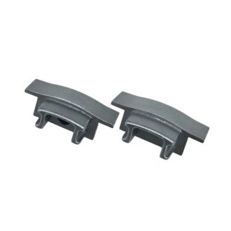 Koncovky pre LED lištu - ZAPUSTENÁ SIMPLE Grey (2ks)