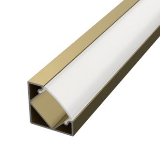 LED lišta ROHOVÁ SIMPLE - Champagne