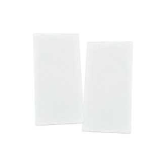 Koncovky pre LED lištu - DECO LINE garníža - biela farba (2ks)
