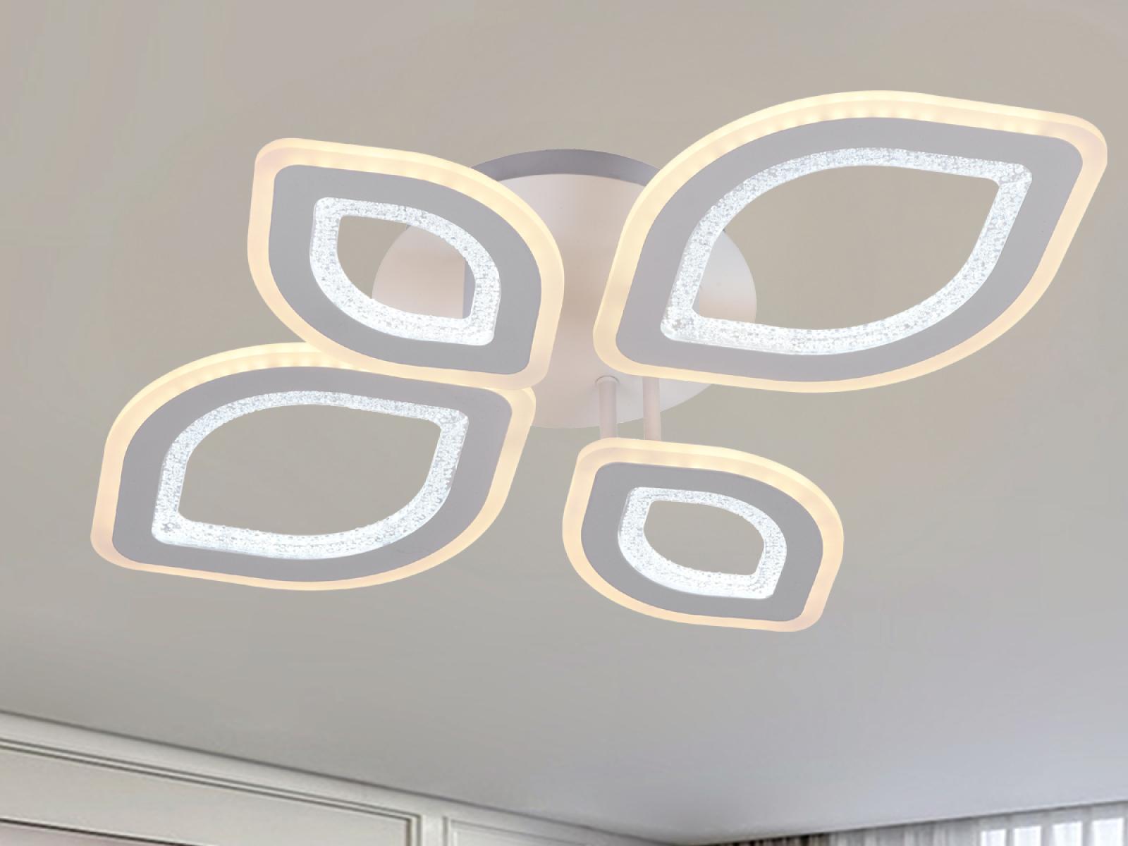 LED stropné svietidlo s diaľkovým ovládačom 95W - J3348/W – Obrázok 7