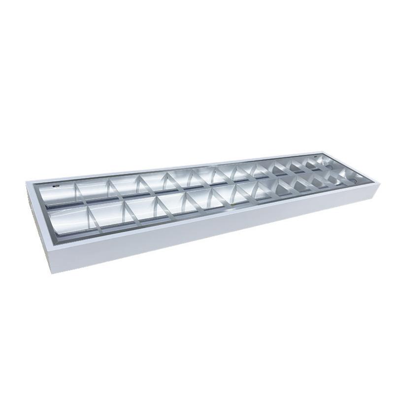 Biele žiarivkové prisadené svietidlo na 2 x T8 ( 120cm LED trubica ) - TL303 – Obrázok 4