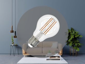 LED žiarovka / filament 7,5W - A60 / E27