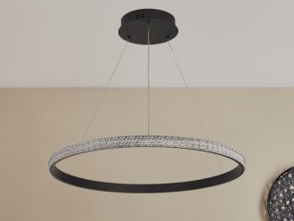 LED závesná lampa na lanku + diaľkový ovládač 40W - J4386/B