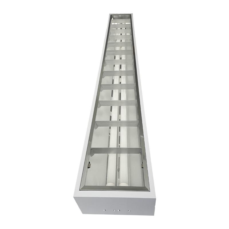 Biele žiarivkové prisadené svietidlo na 2 x T8 ( 120cm LED trubica ) - TL302 – Obrázok 6
