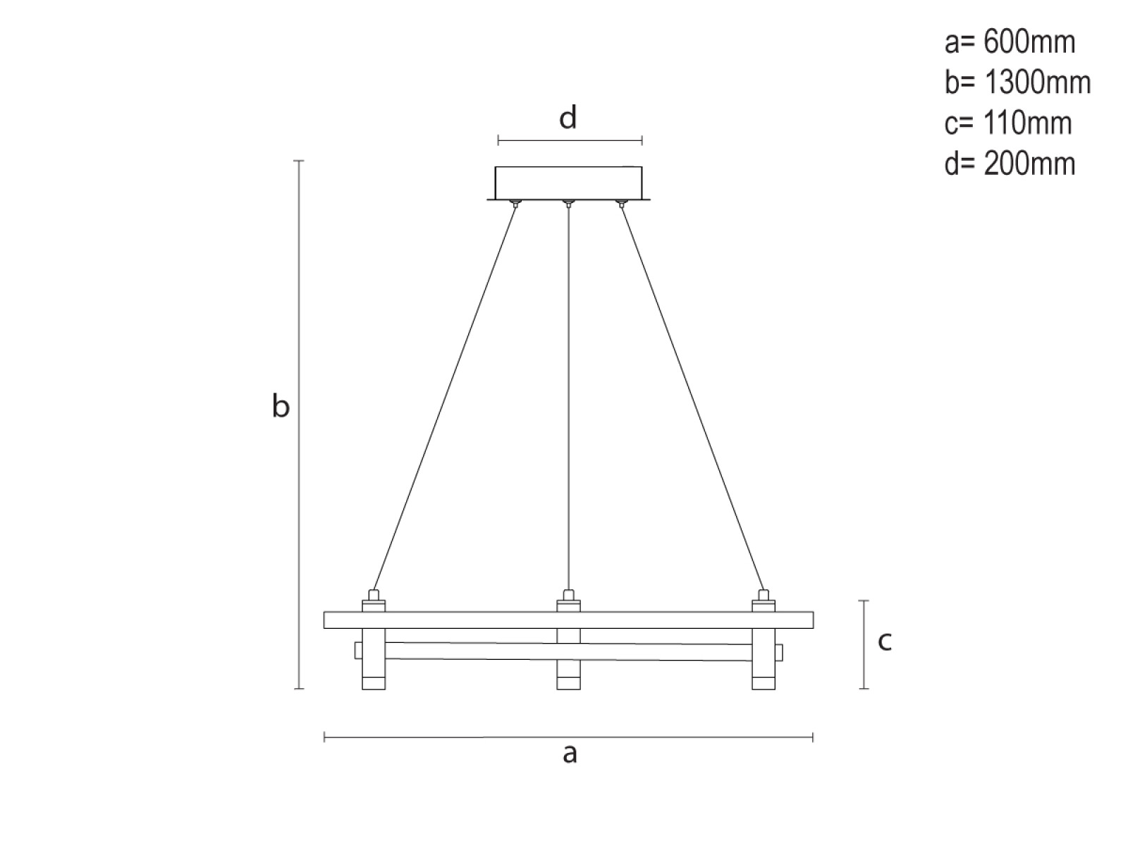 LED závesné svietidlo s diaľkovým ovládačom 100W - TA2312/B – Obrázok 9