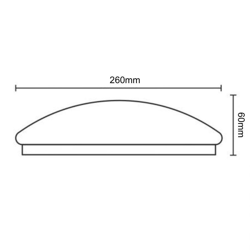 LED stropnica OPAL s PIR 12W / 4000K / PIR - LCL421P – Obrázok 6