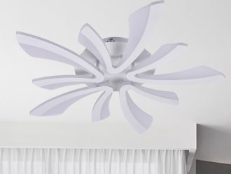 LED stropná lampa + diaľkový ovládač 55W