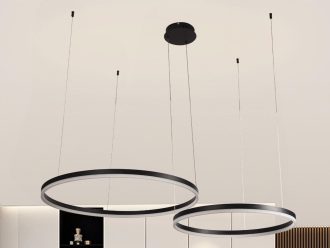 LED závesná lampa s diaľkovým ovládačom 70W