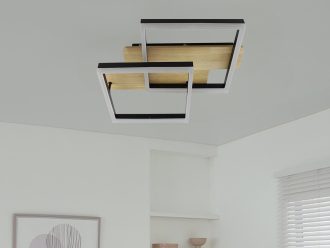 LED stropné svietidlo s diaľkovým ovládačom 85W - TA1302/BW