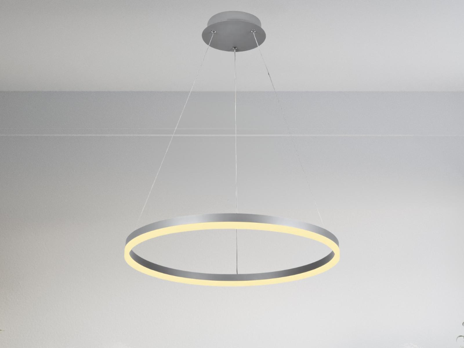 LED závesná lampa na lanku + diaľkový ovládač 42W - J4308/S – Obrázok 2