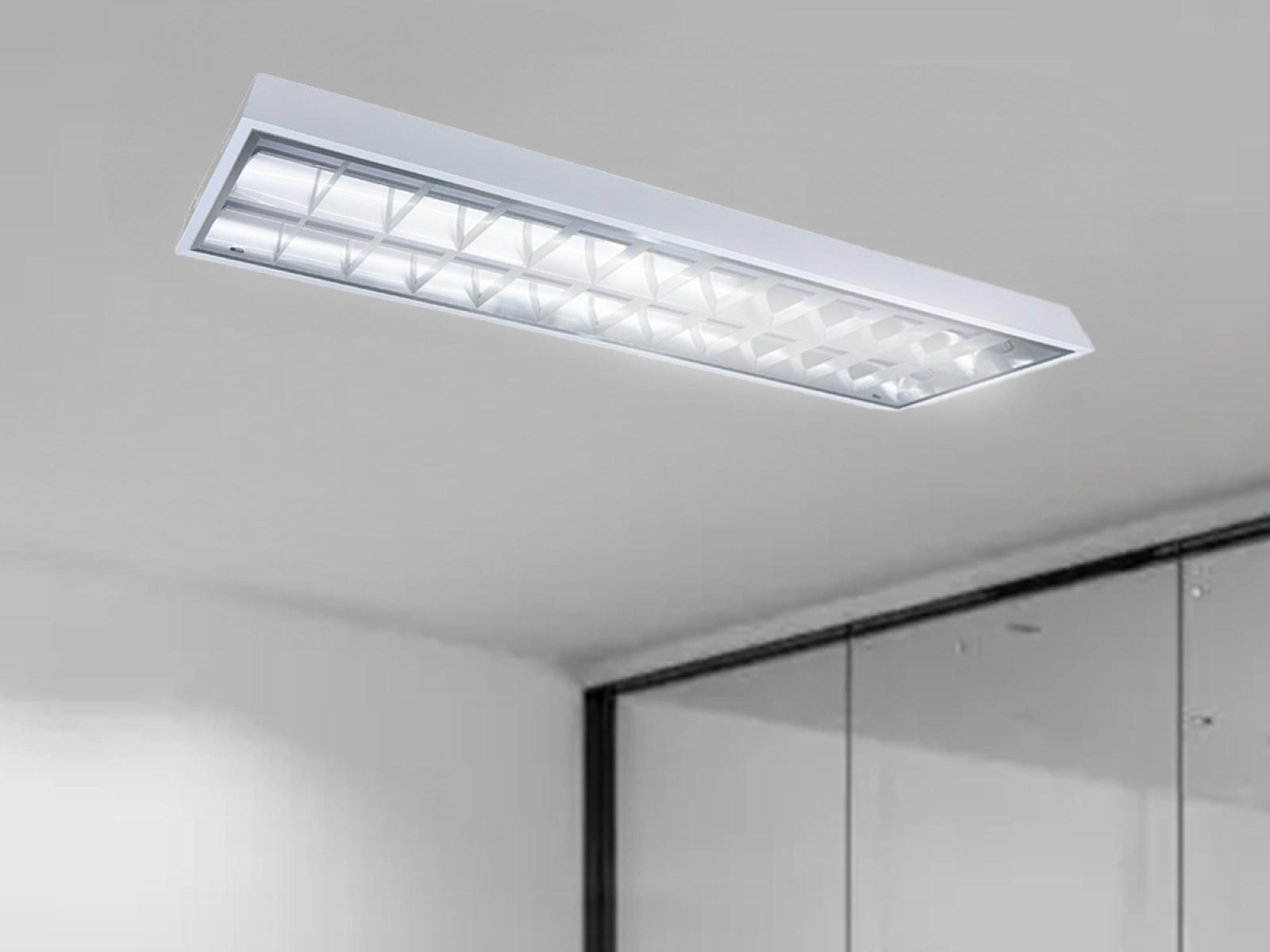 Biele žiarivkové prisadené svietidlo na 2 x T8 ( 120cm LED trubica ) - TL303 – Obrázok 13