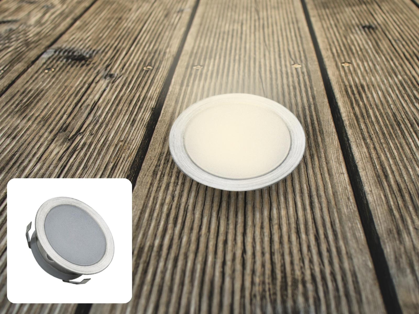 LED vonkajšie podlahové svietidlo 0,6W / IP67 FL102 / 2800K - LFL111 – Obrázok 4
