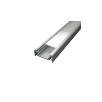 LED Lišta povrchová - KLASIK strieborná