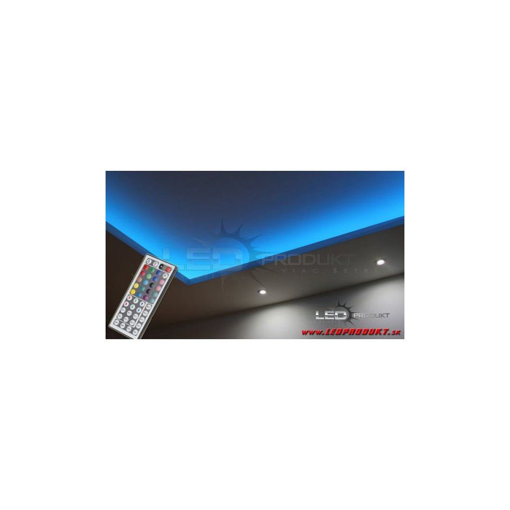 10m IP20 SMD5050 30LED/m RGB pásik, IR3- KOMPLETNÁ SADA – Obrázok 2