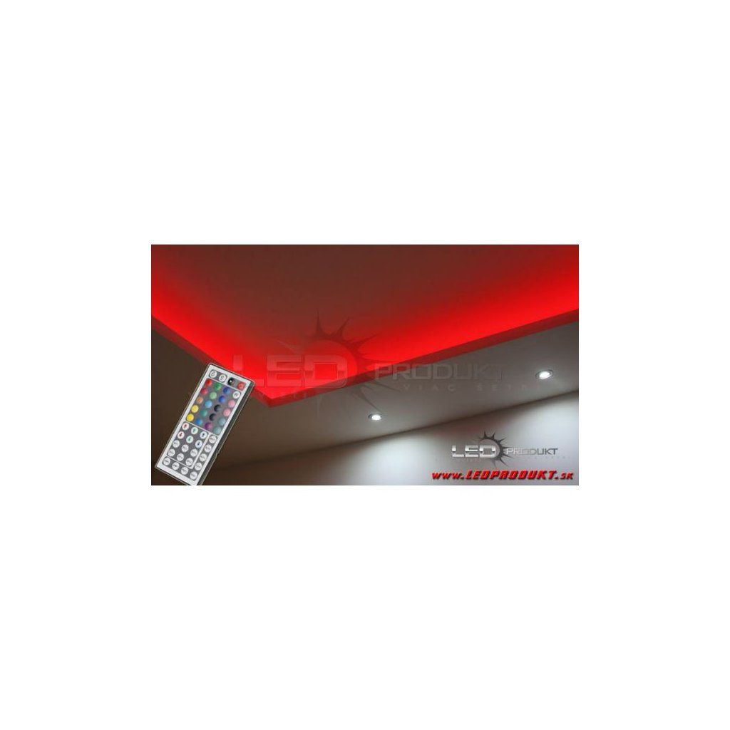 10m IP20 SMD5050 30LED/m RGB pásik, IR3- KOMPLETNÁ SADA – Obrázok 3