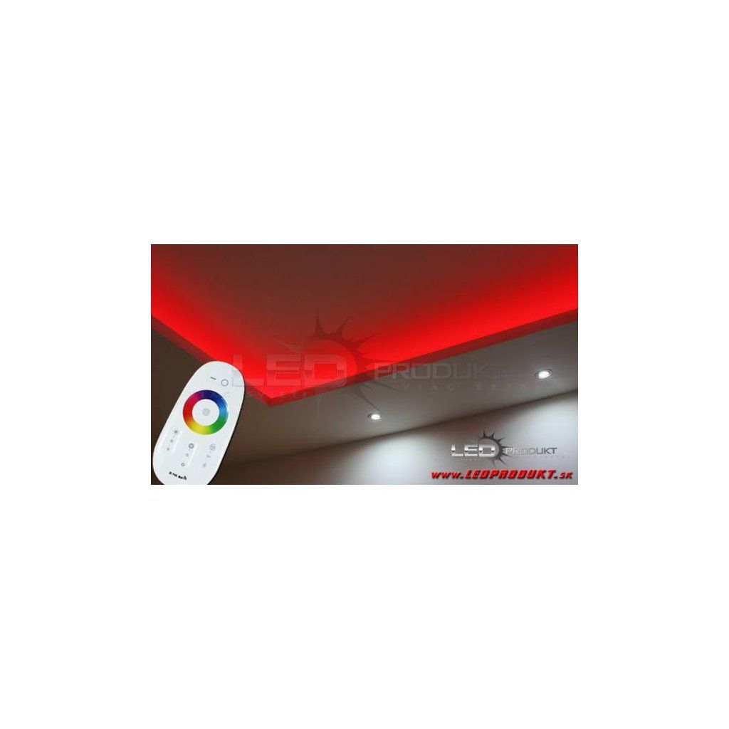 10m IP20 SMD5050 30LED/m RGB pásik, RF2- KOMPLETNÁ SADA – Obrázok 2