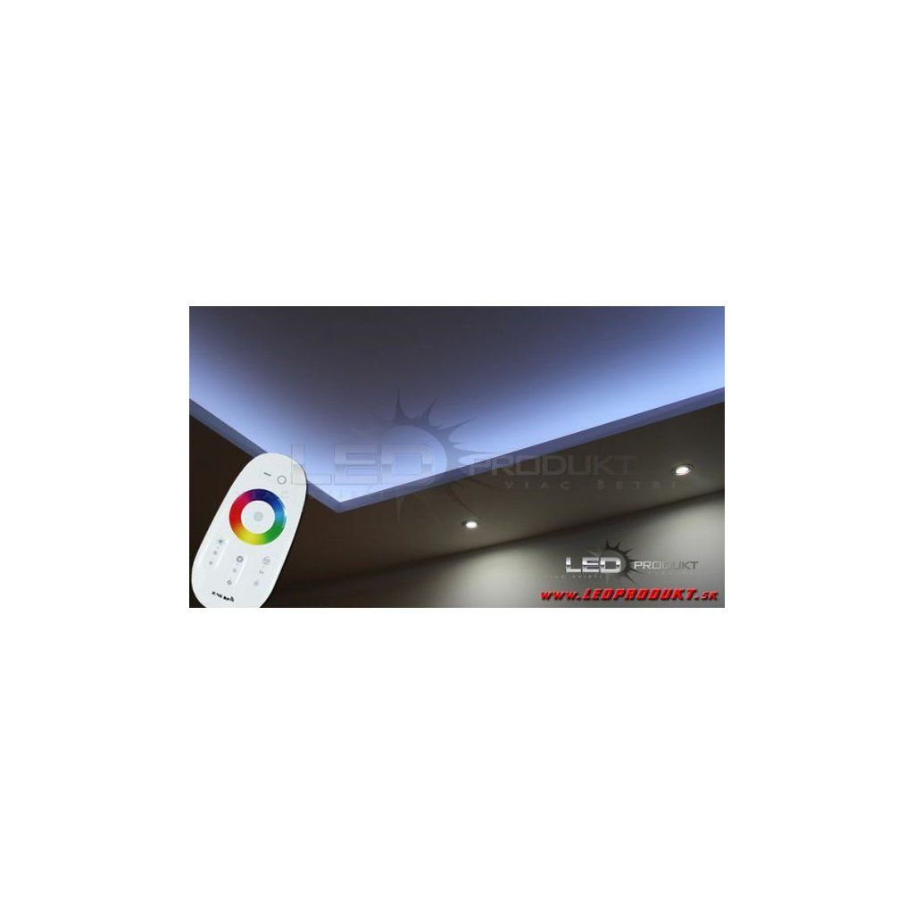 10m IP20 SMD5050 30LED/m RGB pásik, RF2- KOMPLETNÁ SADA – Obrázok 3